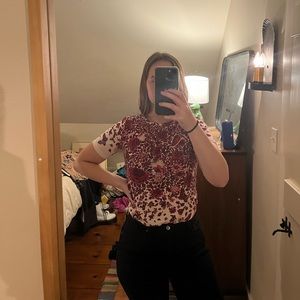 Tory Burch XS floral tee